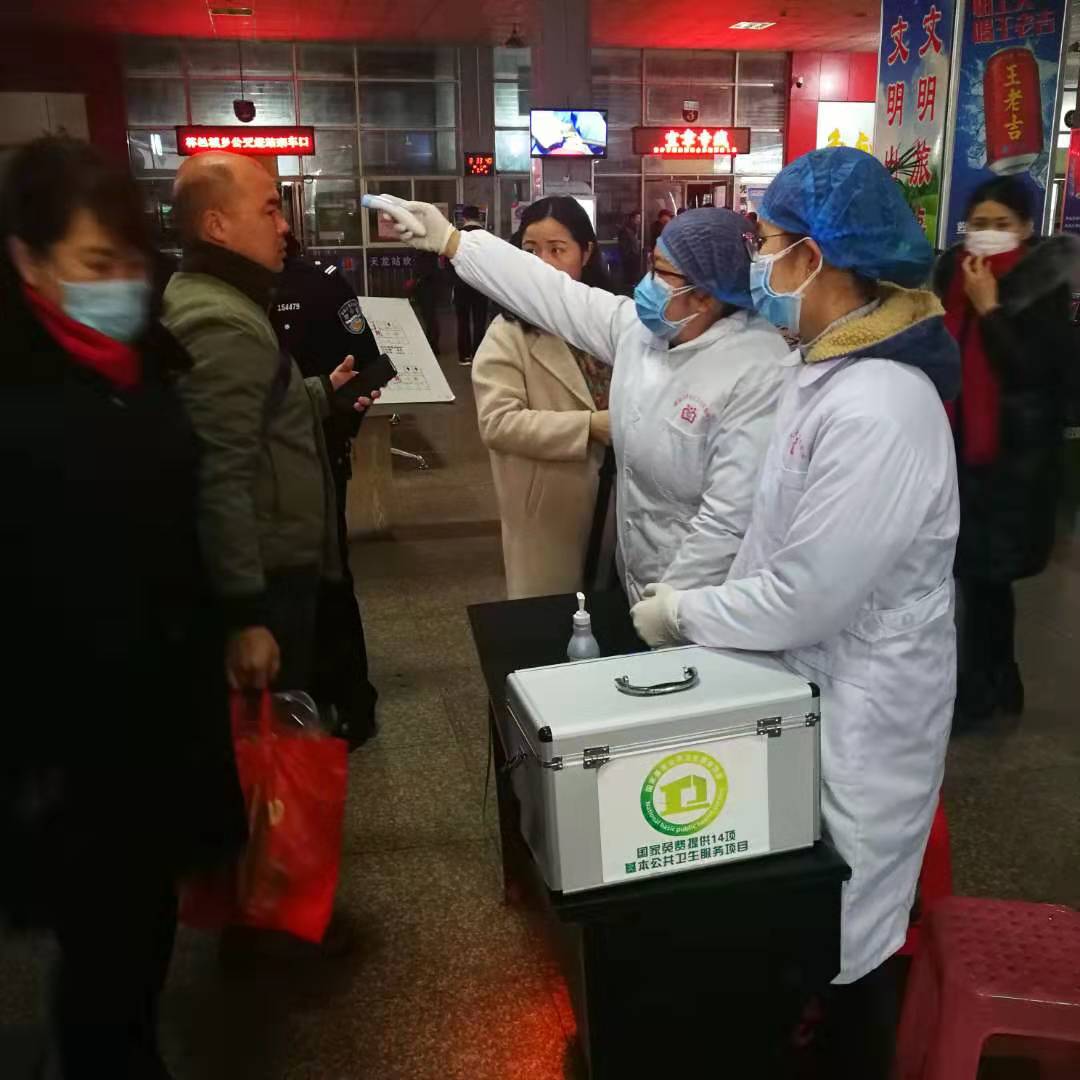 郴州天龙汽车站抗击疫情在行动