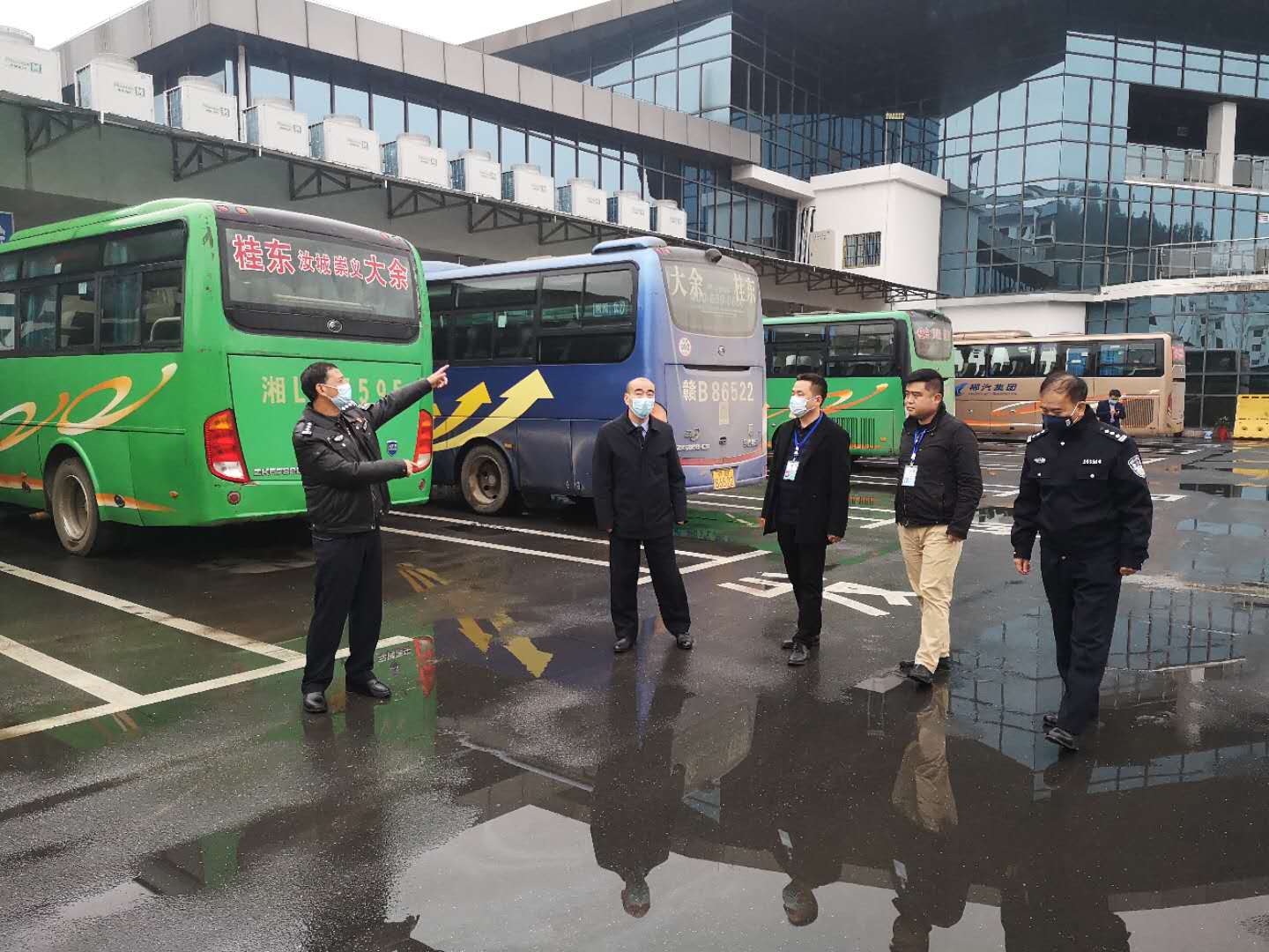 市“除顽瘴痼疾”督导组到桂东分公司检查指导工作