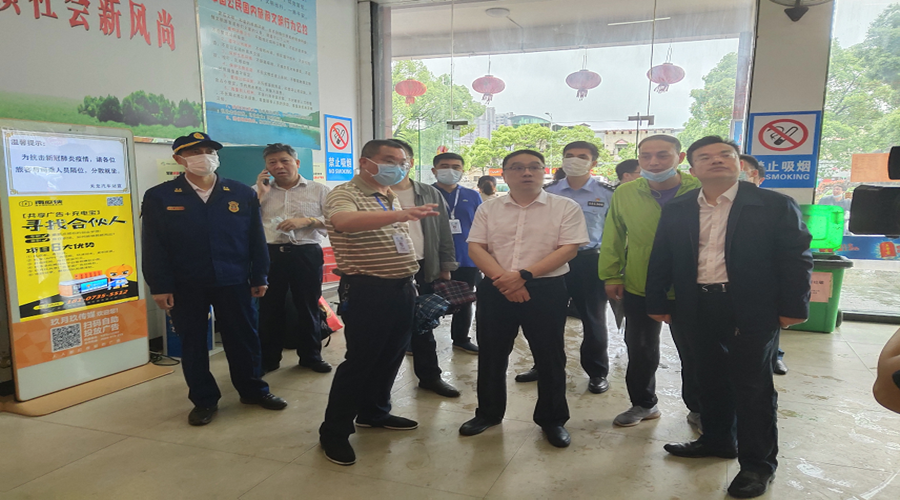 市委常委、副市长马天毅到天龙站检查工作